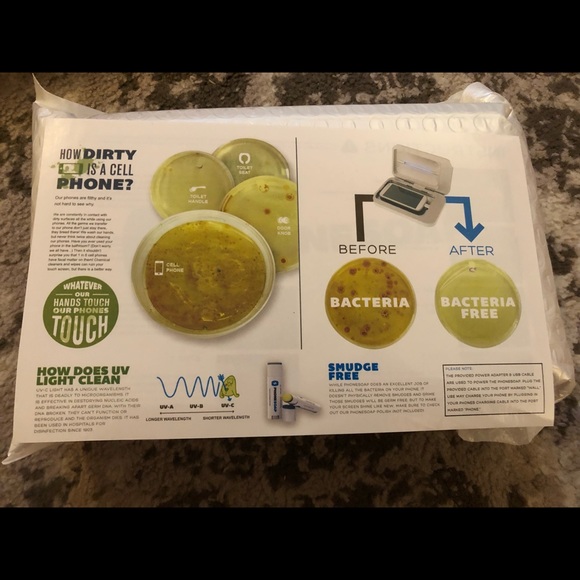 NIB PHONE SOAP ACC Sanitizer UV cleaner - Picture 3 of 4